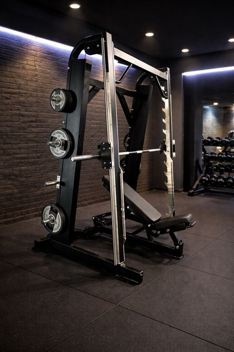 Машина Сміта Hammer з противагою, тренажер Сміта Хамер, лавка для жиму