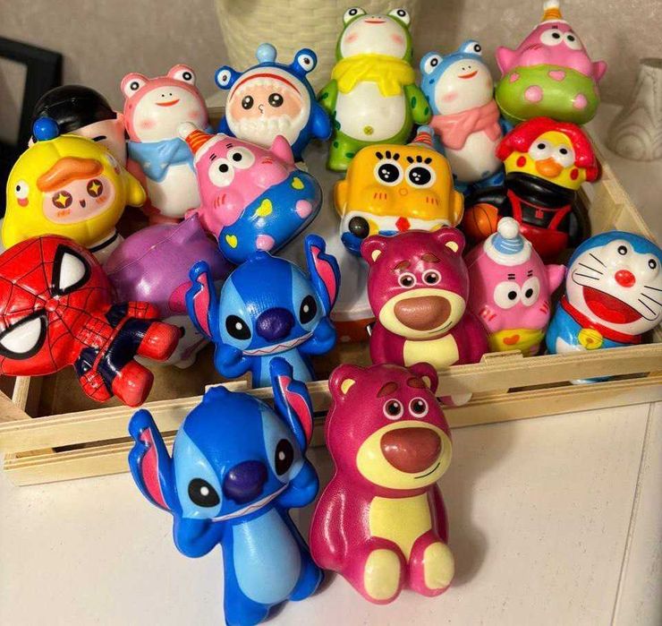 Іграшки Сквіш приз для Кран-машин Хватайка Звіролов Призові Атракціони