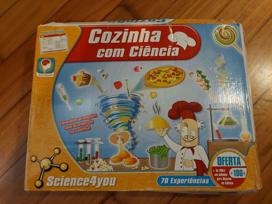 Jogo científico Cozinha com ciência da Science4you