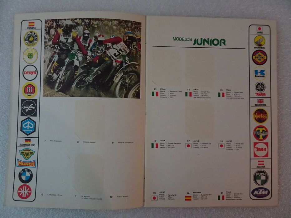 Caderneta de cromos vazia Disvenda - Mundovisor 2 O Mundo das Motas