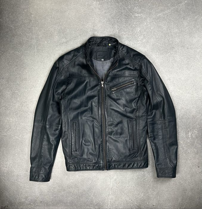 Maddison Lamb Nappa (50) куртка шкіряна наппа шкіра кафе рейсер