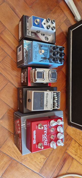 Pedais guitarra para venda