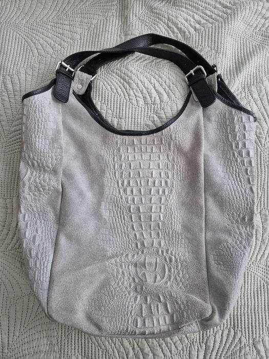 Torebka Shopper Włoska Vera Pelle