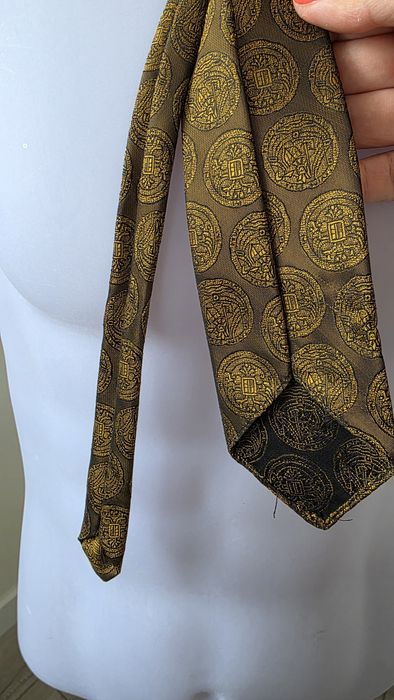 Krawat retro vintage klasyczny tie