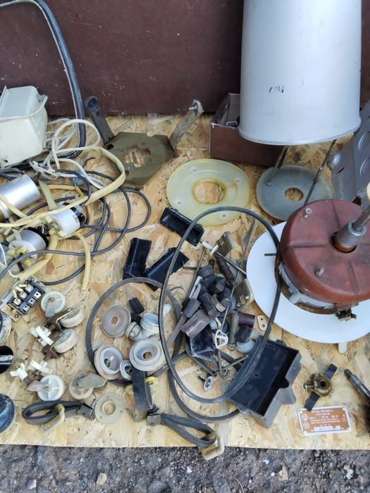 Запасные части стиральной машинки ЧАЙКА.