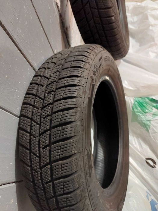 2 x Opony zimowe POLARIS 14 cali 2024 + 2 x quartaris VW POLO