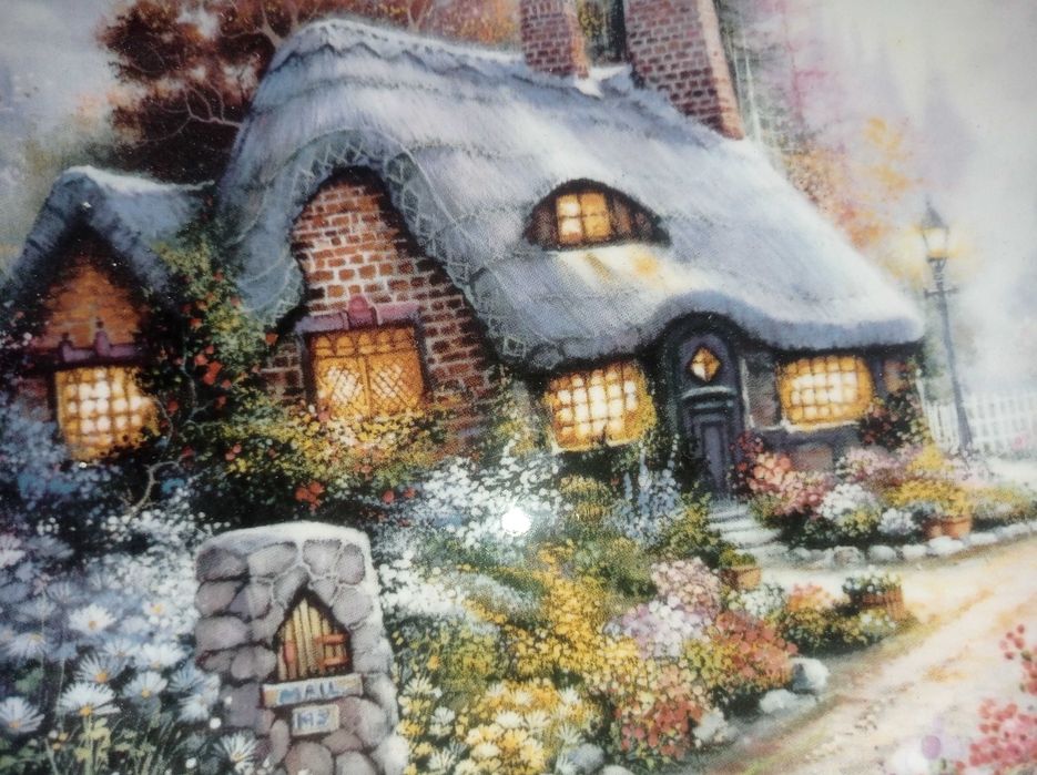 Talerz - The Cottage on Daisy Lane - Andres Dopinus -MA 9868