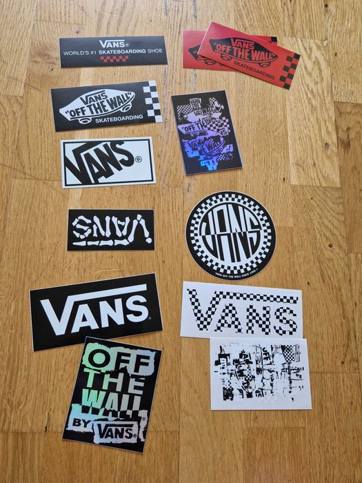 Sprzedam naklejki Vans