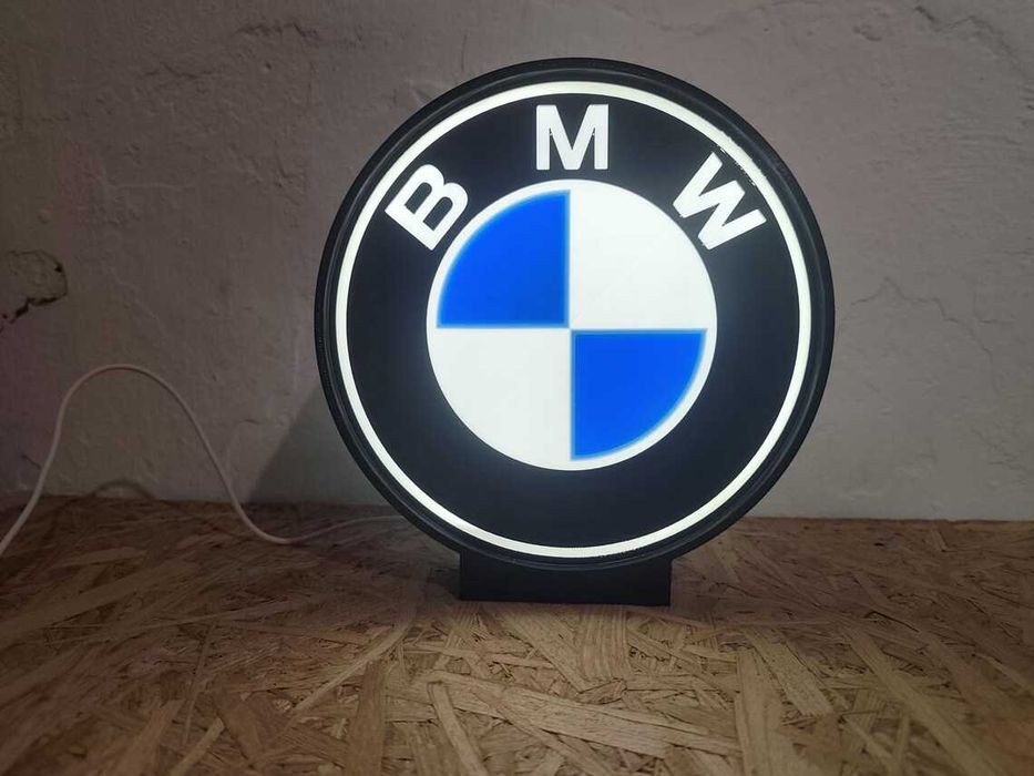 Lightbox Luminaria decorativa BMW
