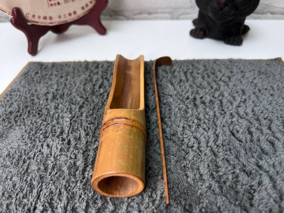 Бамбукове Чахе для Китайського чаю з лопаткою