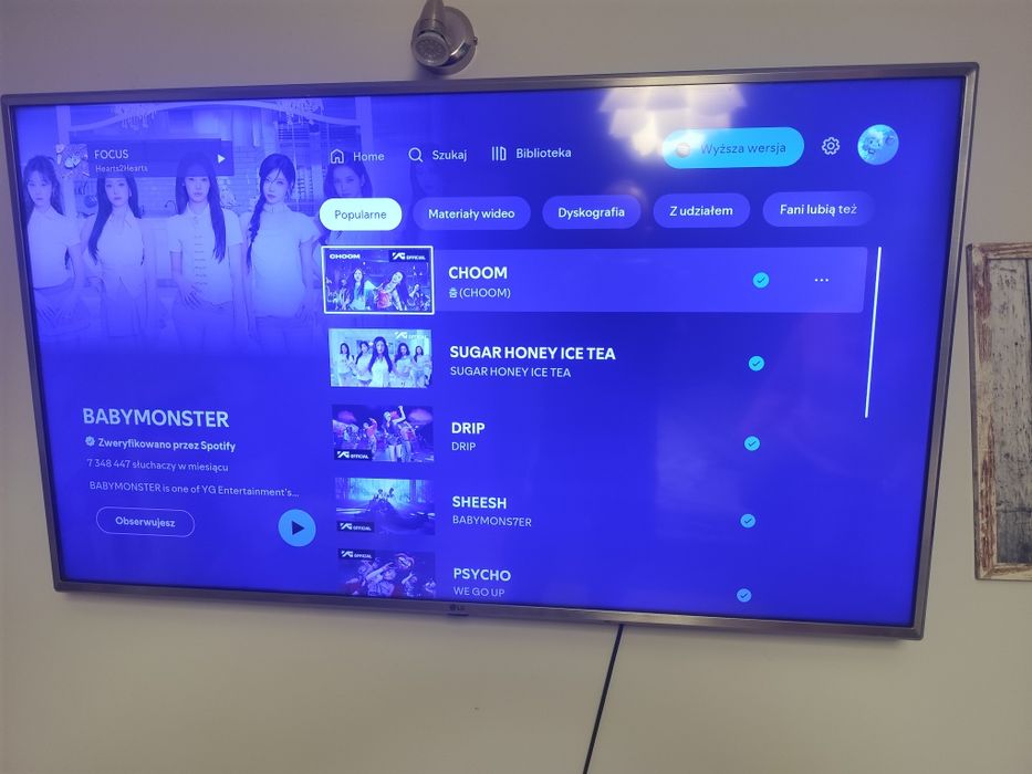 Telewizor  LG  50 "