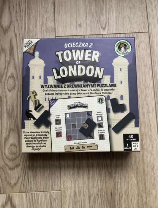 Professor Puzzle, Uczieczka z Tower of London