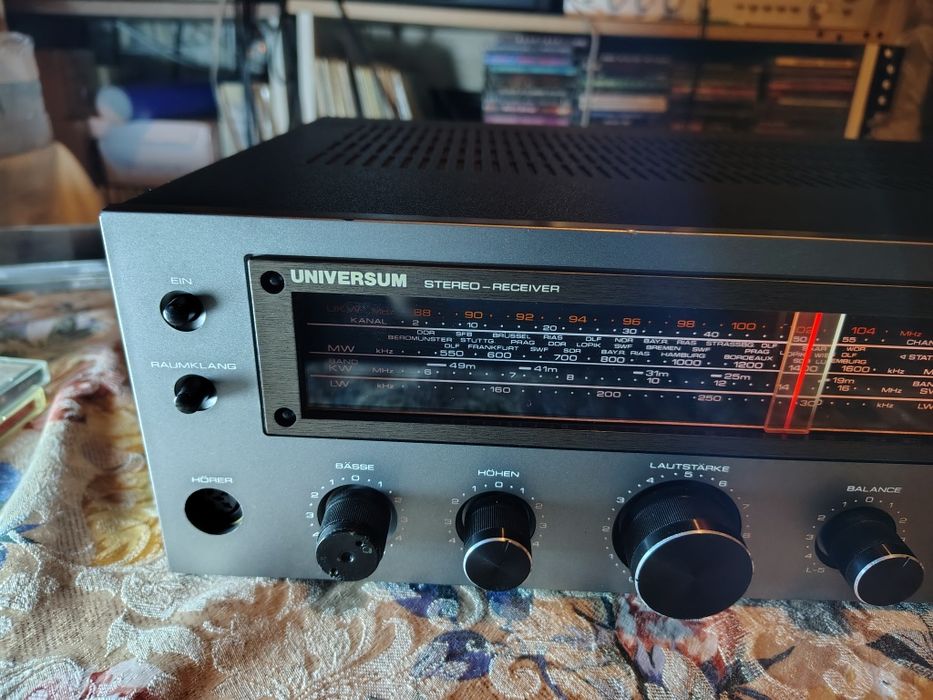 Пропоную чудовий вінтажний ресивер Universum VT 23016M 1974 року