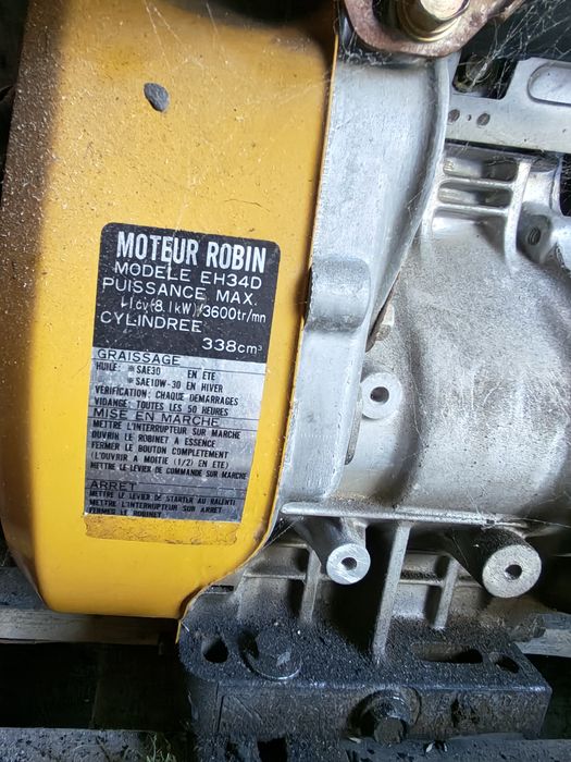 Mocny Agregat Robin 11KM 8.1kW | Serie Pro II | Nie do zajechania!