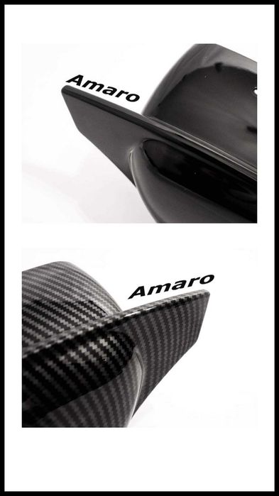 Capas de Espelhos Carbono/Preto (Mercedes AMG W176, W246, W204, W212)