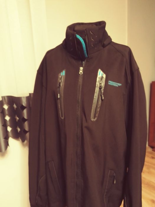 Kurtka meska sportowa 7XL czarna freestep