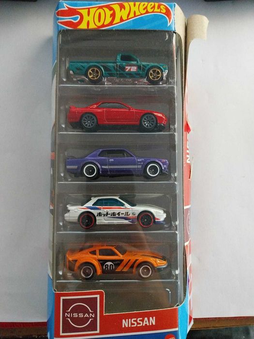 Pack Hot Wheels 5 carros