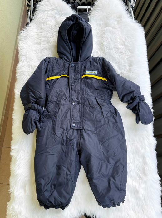 Kombinezon zimowy ortalionowy / Kombinezon dziecięce Marks & Spencer