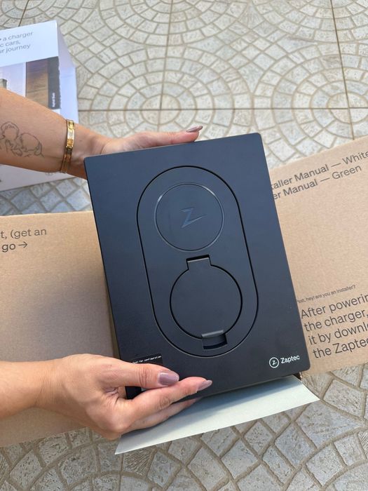 Carregador parede para carro elétrico - Zaptec Go