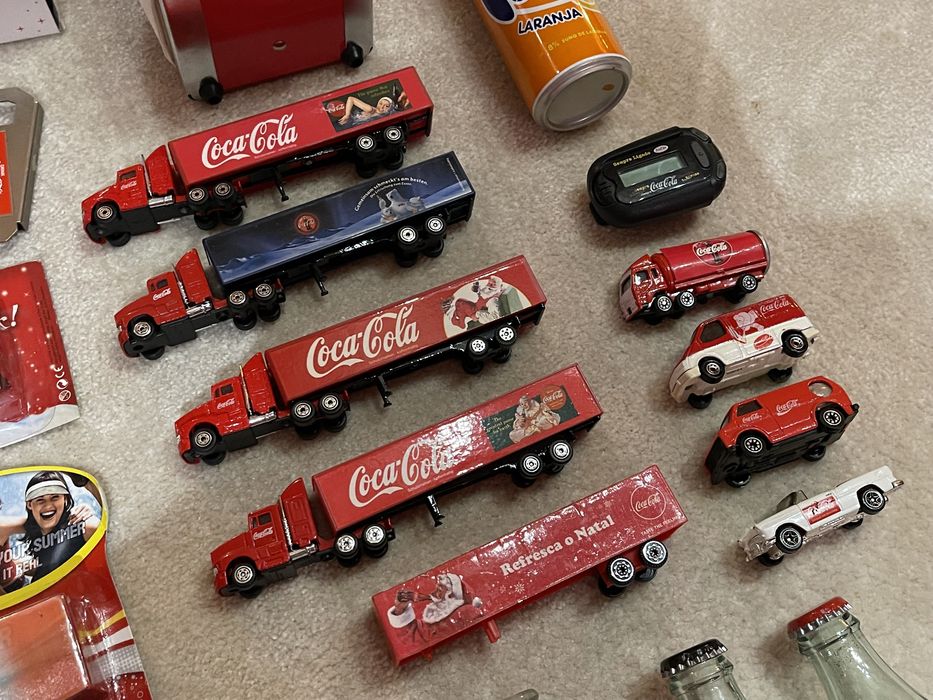 Lote coca-cola colecionáveis venda a vulso