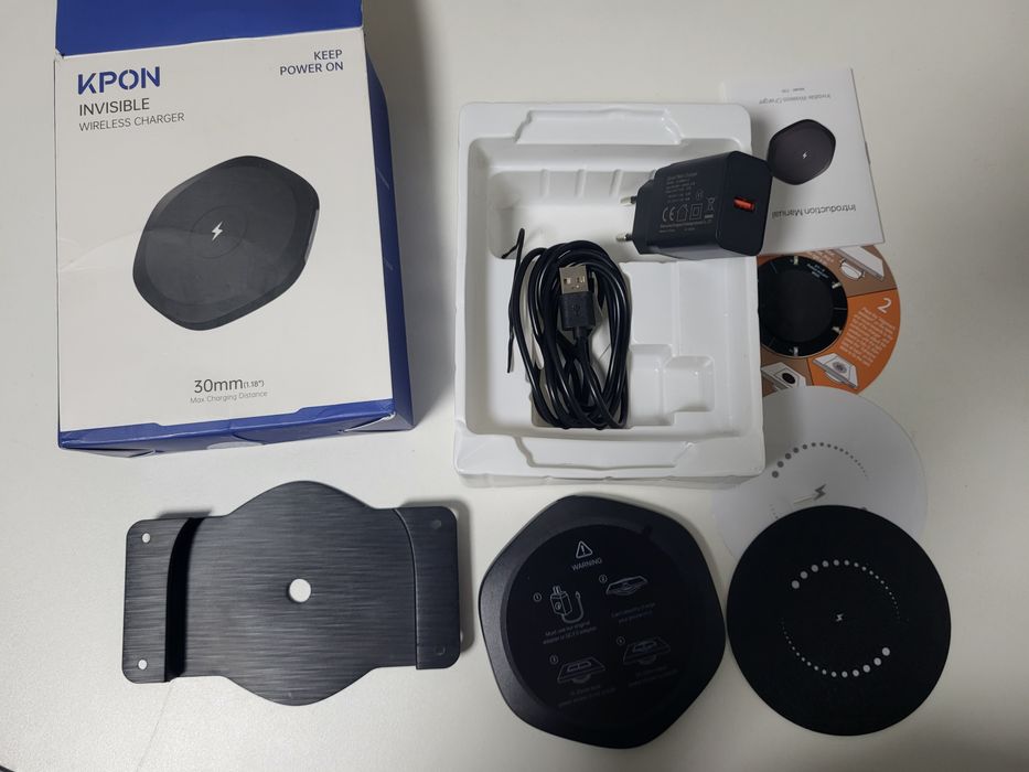 Прихована універсальна бездротова зарядка для меблів док станція на ap