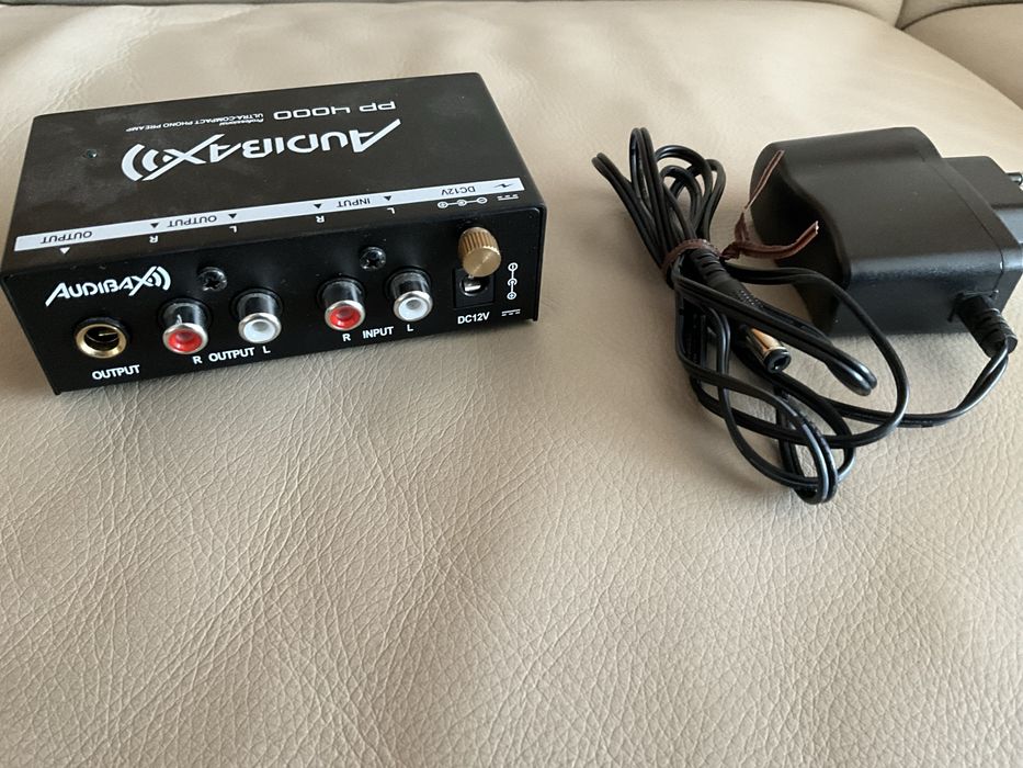 Pré Amplificador Phono Audibax PP 4000 para Gira Discos