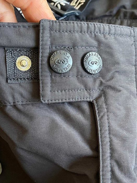 Calças de Ski Himalaya M – Cinza Escuro, Estado Quase Novo