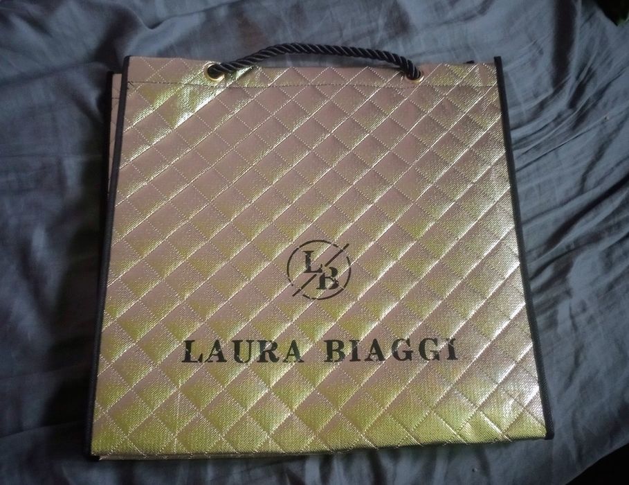 Torba duża Laura Biaggi złota