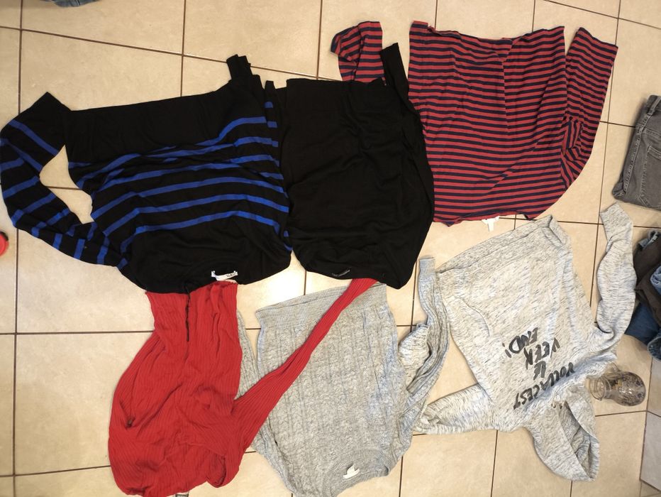 Zestaw ubrań bluza sweter Zara Stradivarius h&M 36