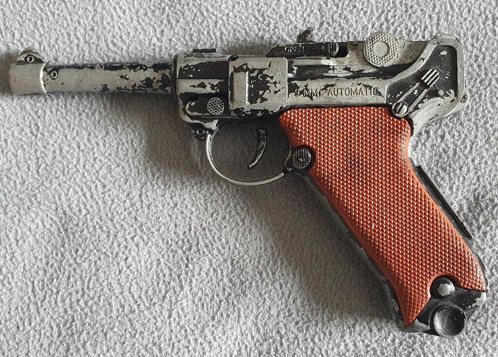 Pistola de brincar The Saint - LONESTAR LUGER 9mm - Anos 60 - England