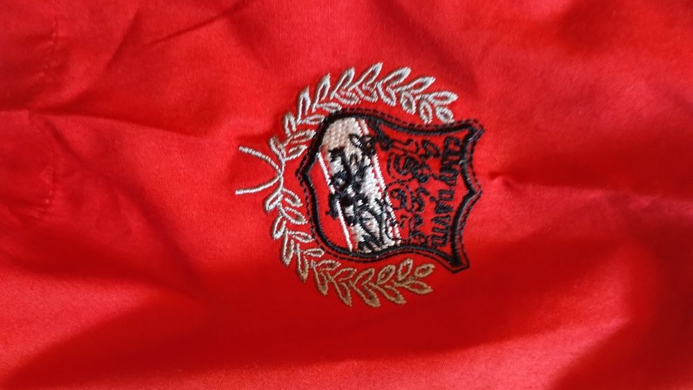 Koszula Camp David krótki rękaw Haftowane napisy