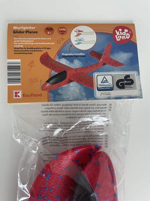 Samolot, sterowiec styropianowy Zabawka