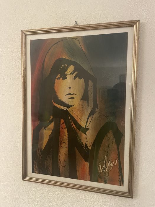 Quadro 37x51 — proveniente da italia com 30 anos