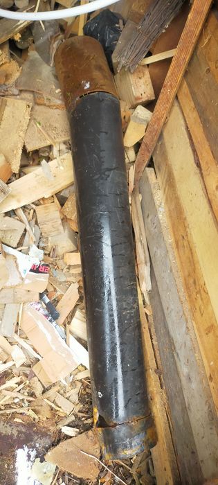 Rura kominowa spalinowa  fi 160 długość ponad 1m