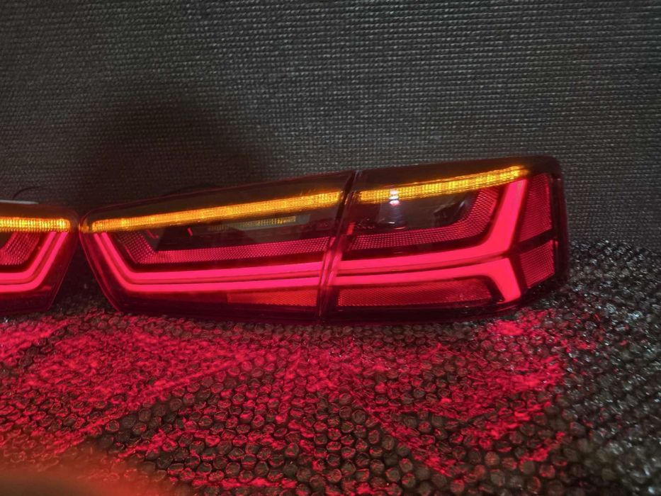 Audi A6 C7 ФОНАРІ рестайл • Європа • динамічні повороти • LED матриця