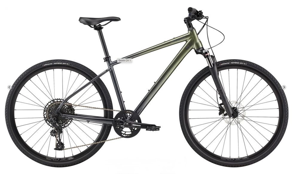 Cannondale Quick CX1/jak nowy - rozm. L, SRAM GX, SR Suntour NRX E-RLR