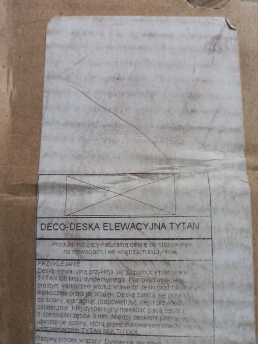 Tytan  panel elastyczny  elewacyjna 3 metry