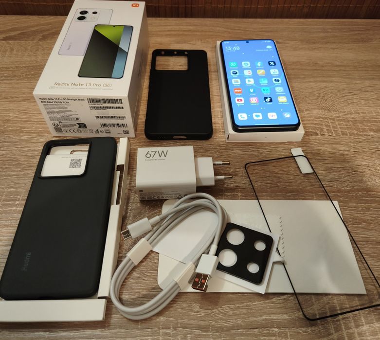 Smartfon XIAOMI Redmi Note 13 Pro 5G 8/256GB 6.67" 120Hz Czarny.