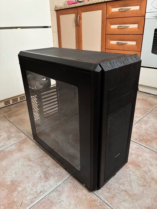 Корпус ПК Vinga Mid-Tower з прозорою боковиною