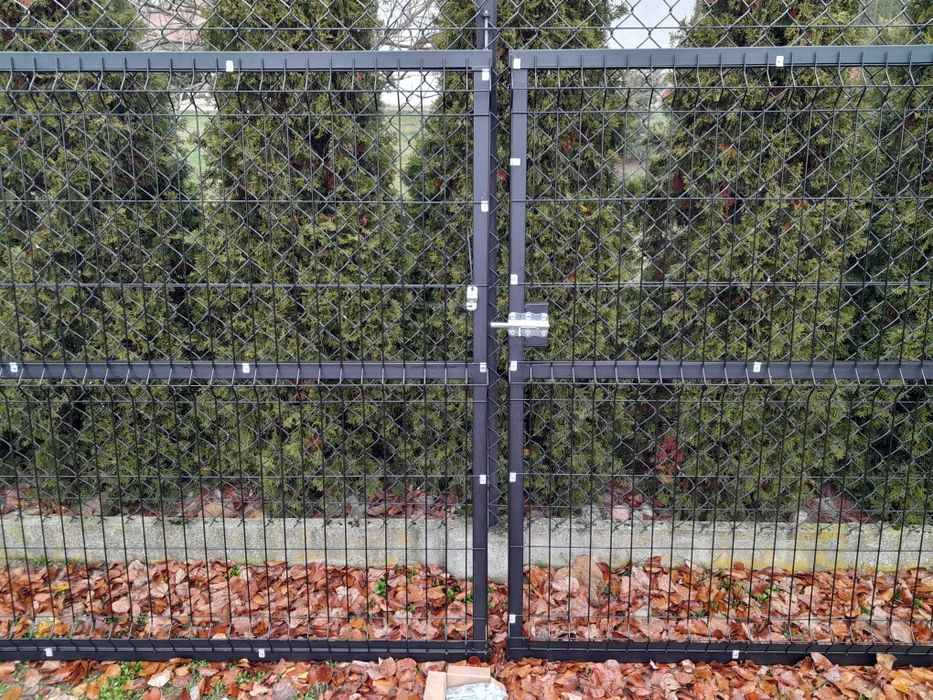 Brama 4m /1,58m Solidna Ciężka Kompletny Zestaw Montażowy