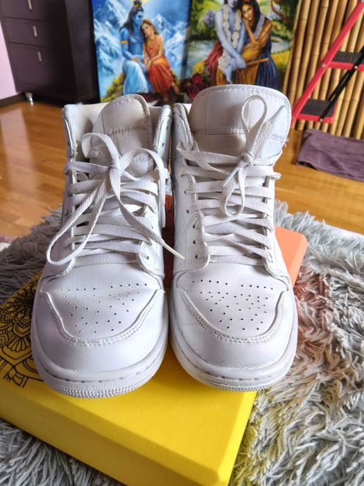 Jordan 1 white фулл ориг