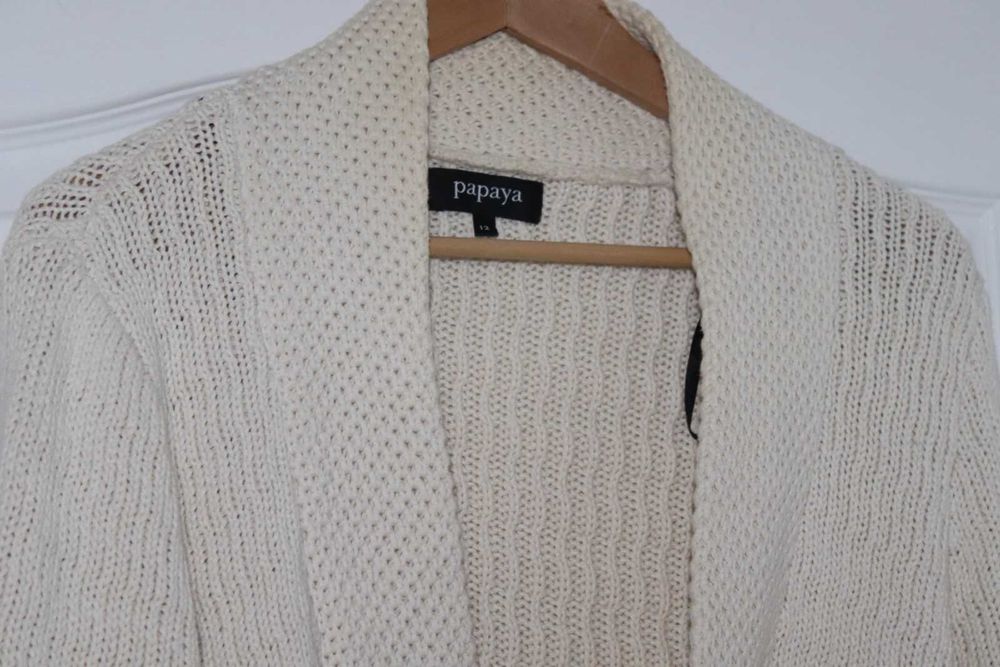 rozm 40 L Papaya kardigan