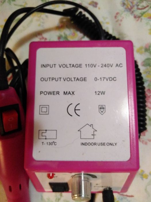 Lima de unhas elétrica