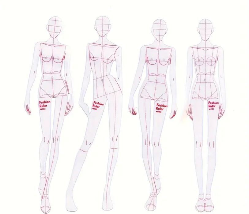 Линейки - шаблоны для эскизов