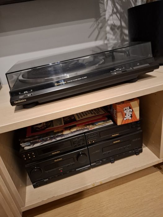 Wieża i gramofon technics klasyk