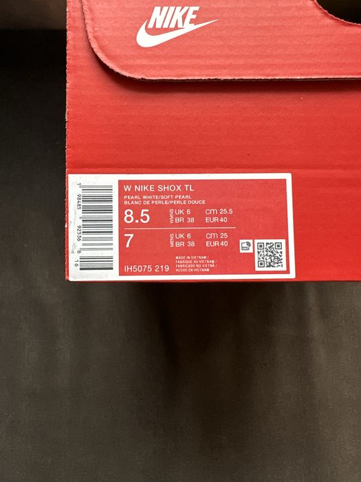 Nike Shox TL  Soft Pearl – Nowe, Oryginalne, Faktura | Sklep | r. 40