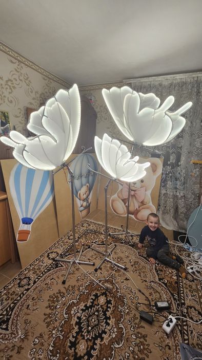 Метелик на фотозону виготовлення, оренда