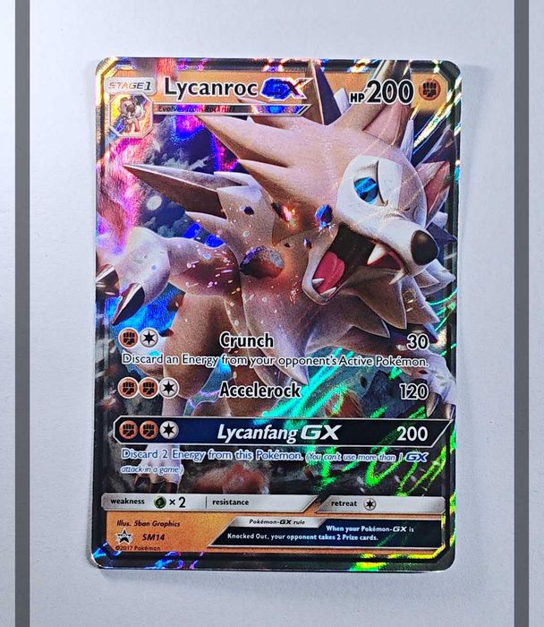 Lycanroc Gx SM14 Promo Pokemon ENG-NM
