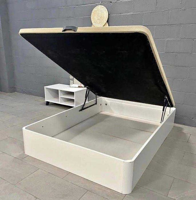 cama com arrumação + colchão envió gratis