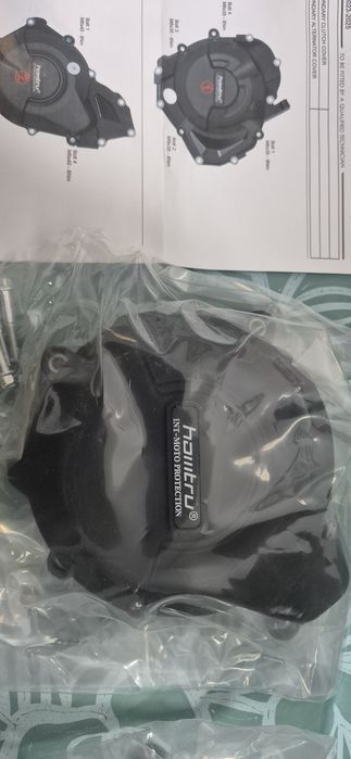 Proteção tampas motor cfmoto 450MT 450NK 450SR novas em caixa